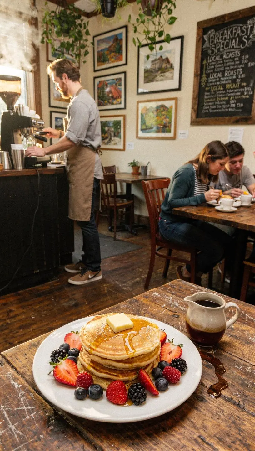 Sprzedawca oferujący tradycyjne jedzenie podczas festiwalu kulinarnego.