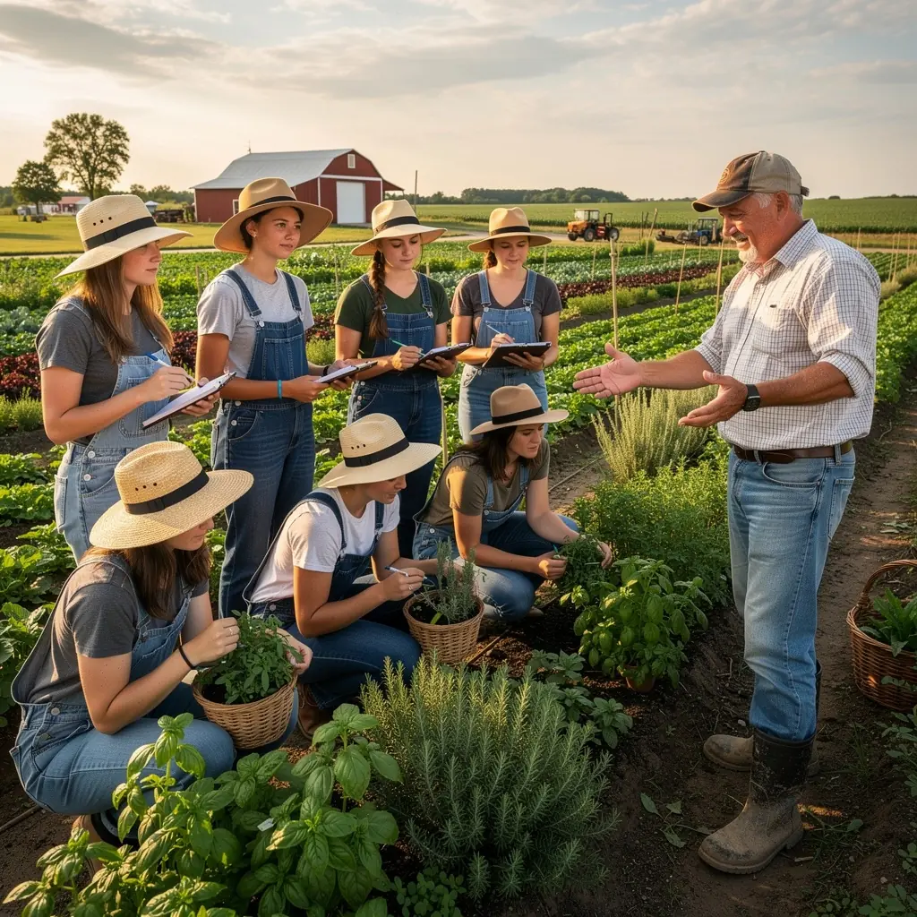 Grupa turystów degustujących regionalne dania przygotowane przez lokalnych sprzedawców.